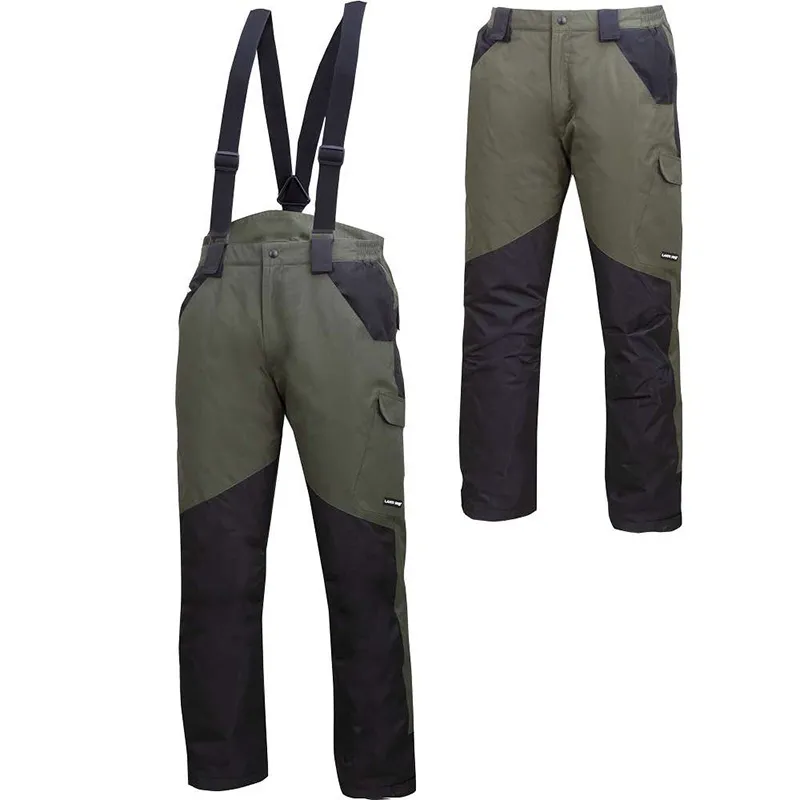 Pantalon Multifunctional cu Bretele / Kaki - M