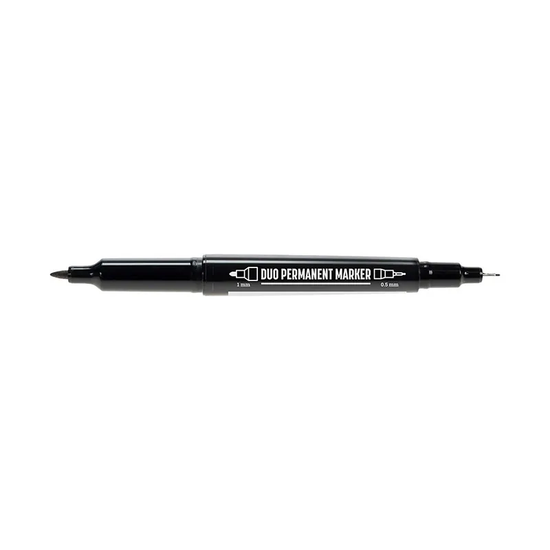 Marker Permanent Industrial Ascutit 0.5MM / Negru