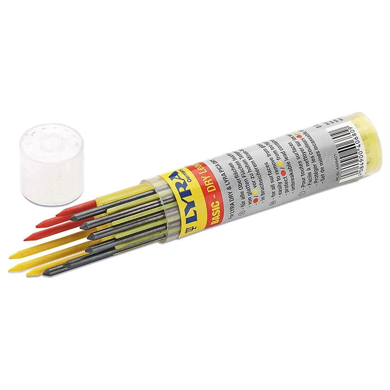 Rezerve Creion Reincarcabil (Grafit-6/Rosu-3/Galben-3)