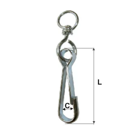 Clema Fixare cu Inel 8.5X40MM