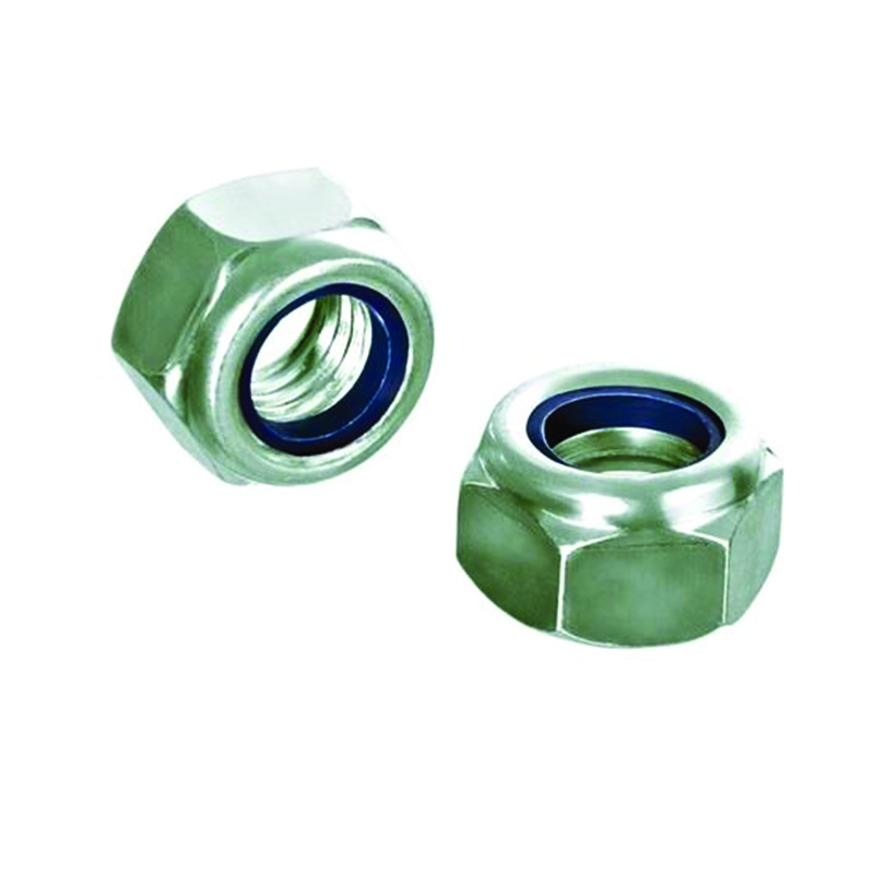 Piulite Zincate Hexagonale cu Autoblocare M10, 500/Set