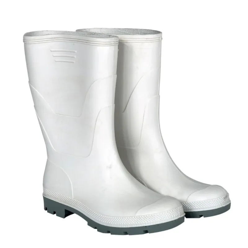 Cizma PVC Protectie Alba (O4SRC) - 42