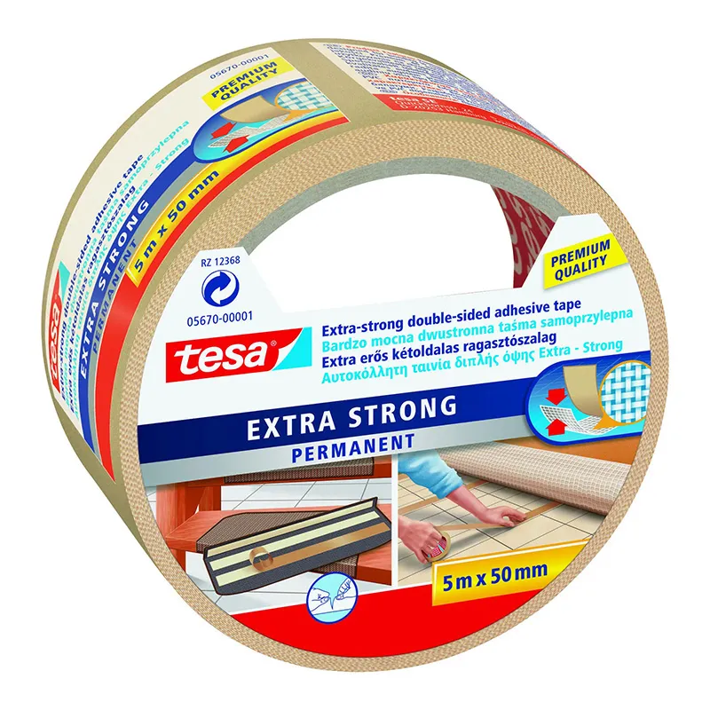 Banda Dubluad Extra Str 5M:50MM Transparent