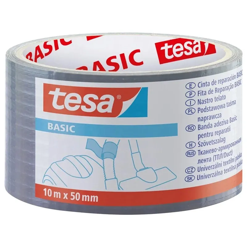 Banda de Reparatii Duct Basic 10MX50MM Gri