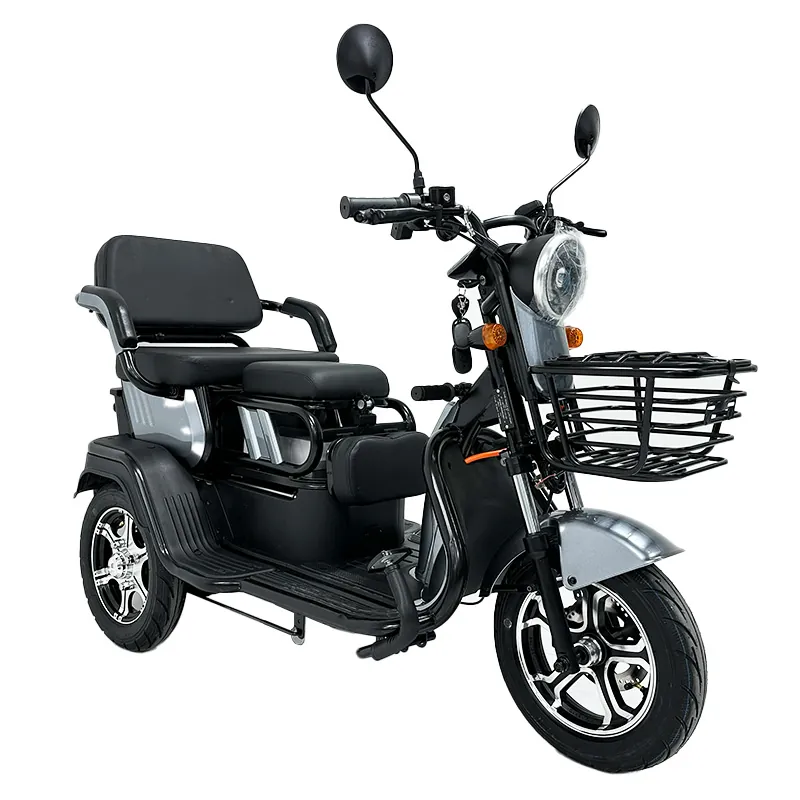 Triciclu Locuri Ajustabile - 1000W / 60V / 20AH / Gri