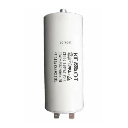 Condensator Motor cu Surub Conector -  35UF / 450V