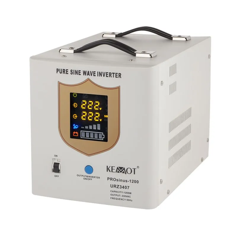 UPS cu Sinus Pur - 12V / 1200W / Alb