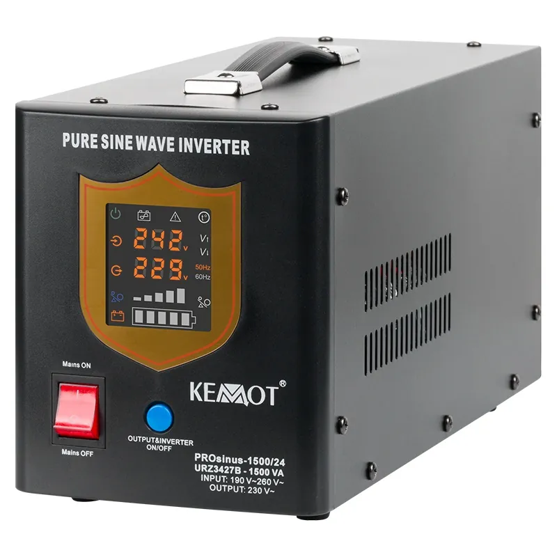 UPS cu Sinus Pur - 24V / 1050W / Negru