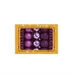 Set Ornamente Plastic de Craciun / Violet - 40P.