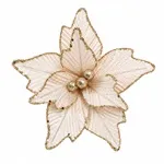 Floare Decorativa de Craciun 18X10CM Sysdh-A3025037