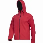 Jacheta Elastica cu Gluga / Rosu - L