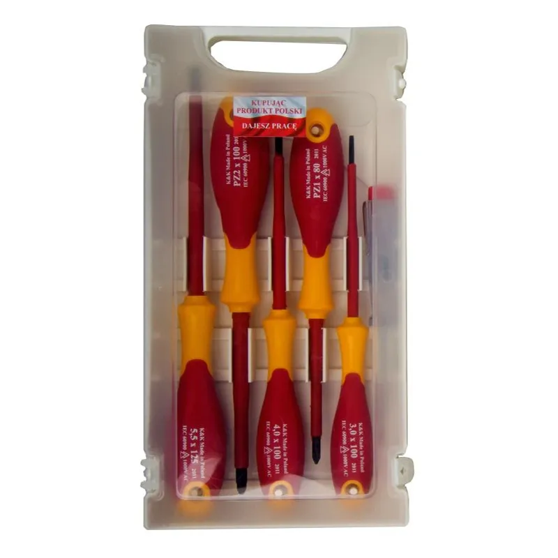 Set Surubelnite Izolate ABS Plate si Ph + Tester - 6P.