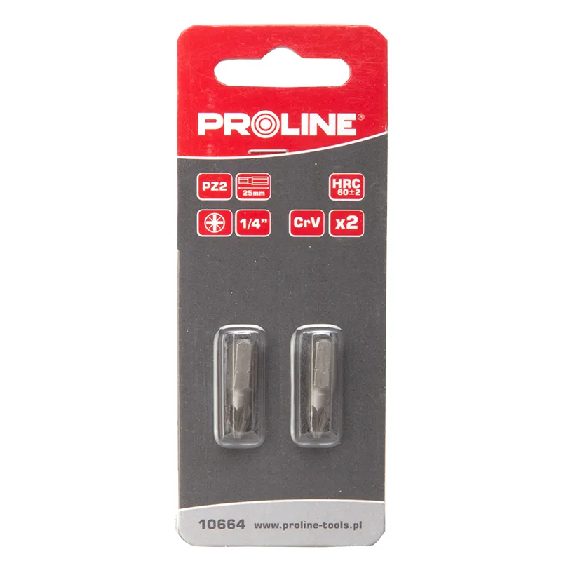 Varfuri Torx 1/4" / 25MM - T30, 10/Set