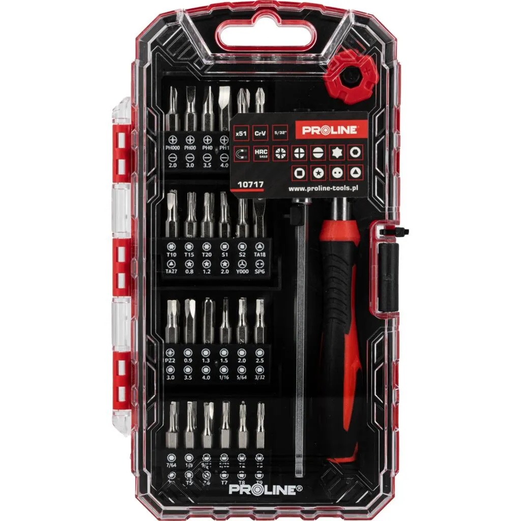 Set Varfuri cu Surubelnita Precizie - 51P.