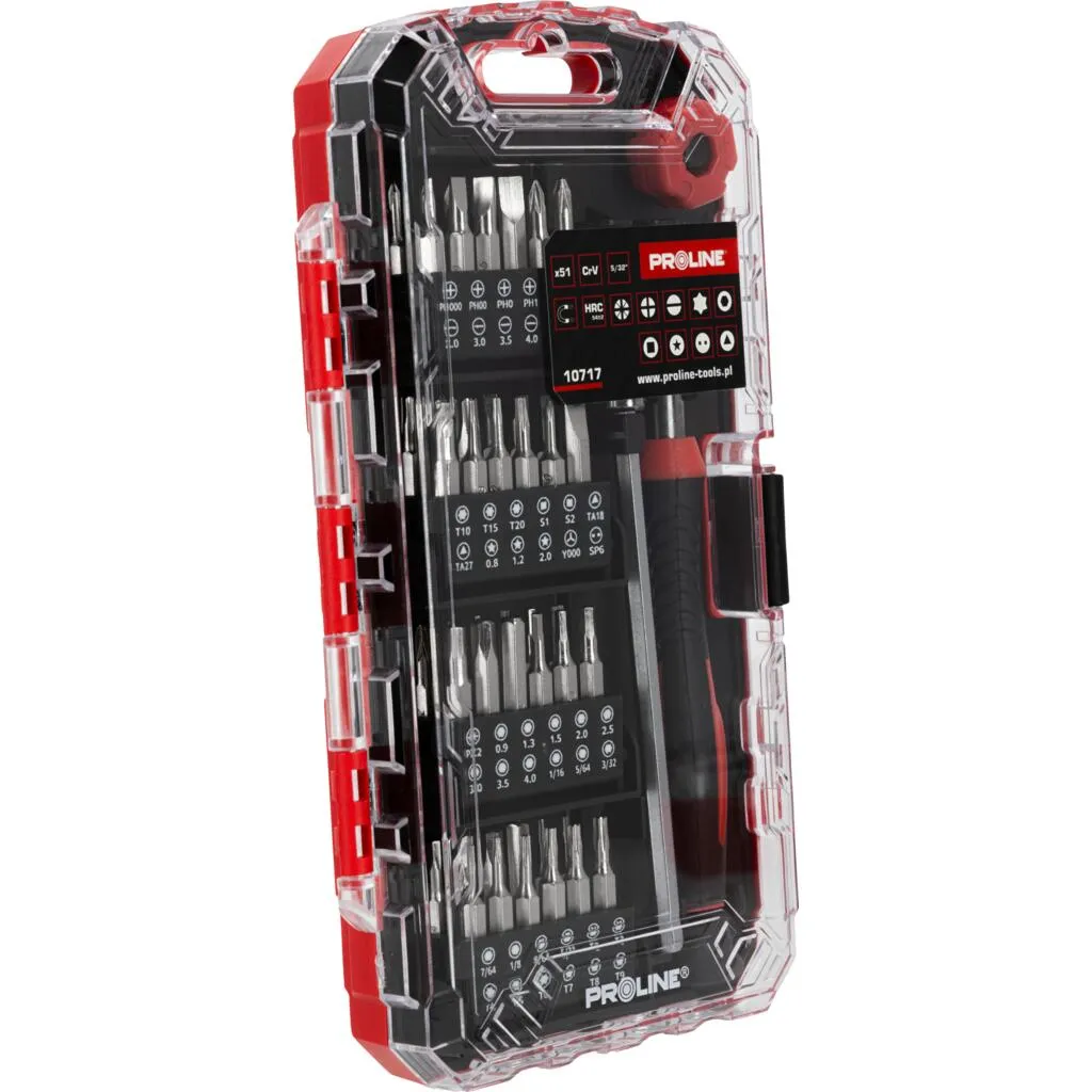 Set Varfuri cu Surubelnita Precizie - 51P.