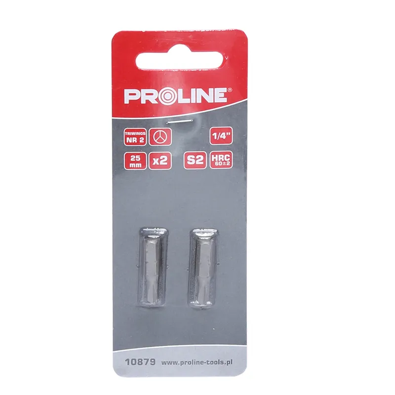Varfuri Tri-Wing 1/4" / 25MM - TIP1, 2/Set
