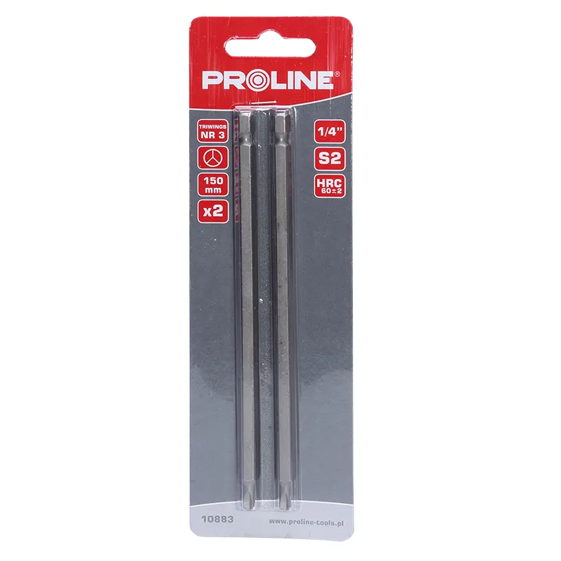 Varfuri Tri-Wing 1/4" / 150MM - TIP3, 2/Set
