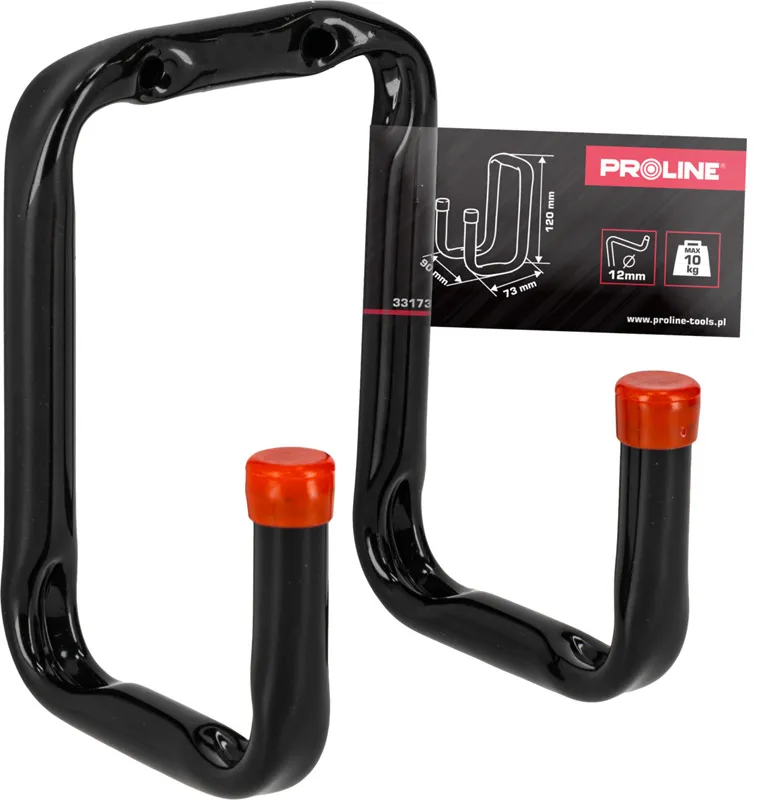 Carlig Perete Tip-U Dublu 12MM / 12X7.3CM/9CM / 10KG