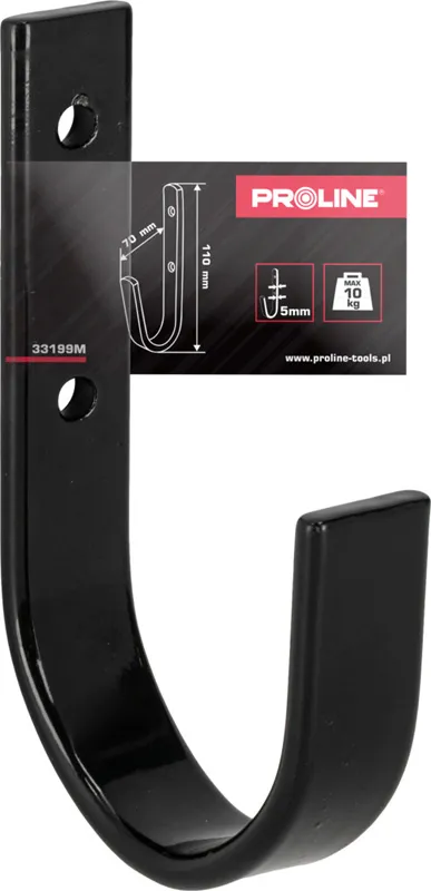 Carlig Perete Plat Tip-Curbat 20MM / 11X7CM