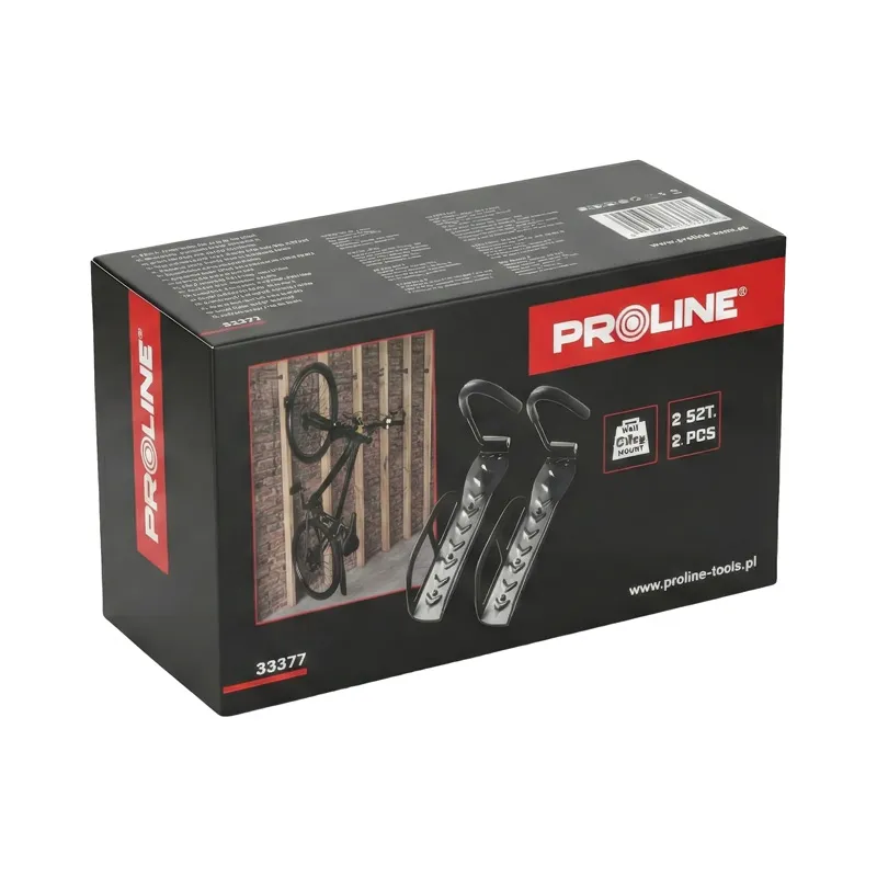 Suporti Agatare Biciclete prin Roata pe Perete - 2/Set