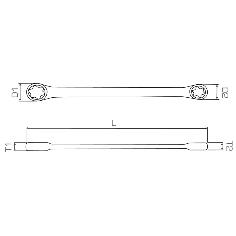 Cheie Inelara Torx CR-VA HD E6XE8