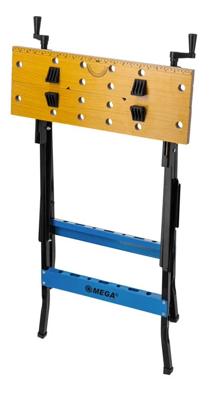 Banc Lucru Pliabil Dublu cu Menghine / 100KG