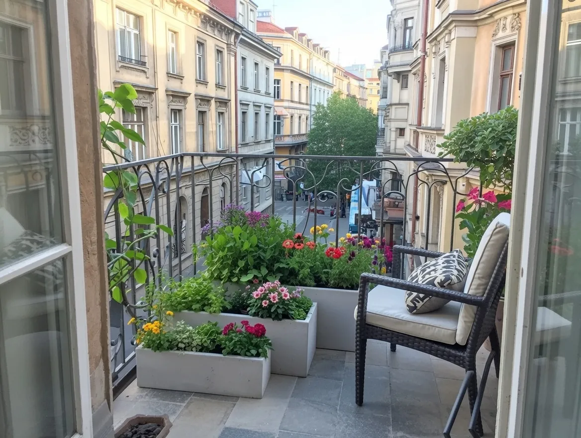 Set Ghivece Exterior - Dalia, 3P.