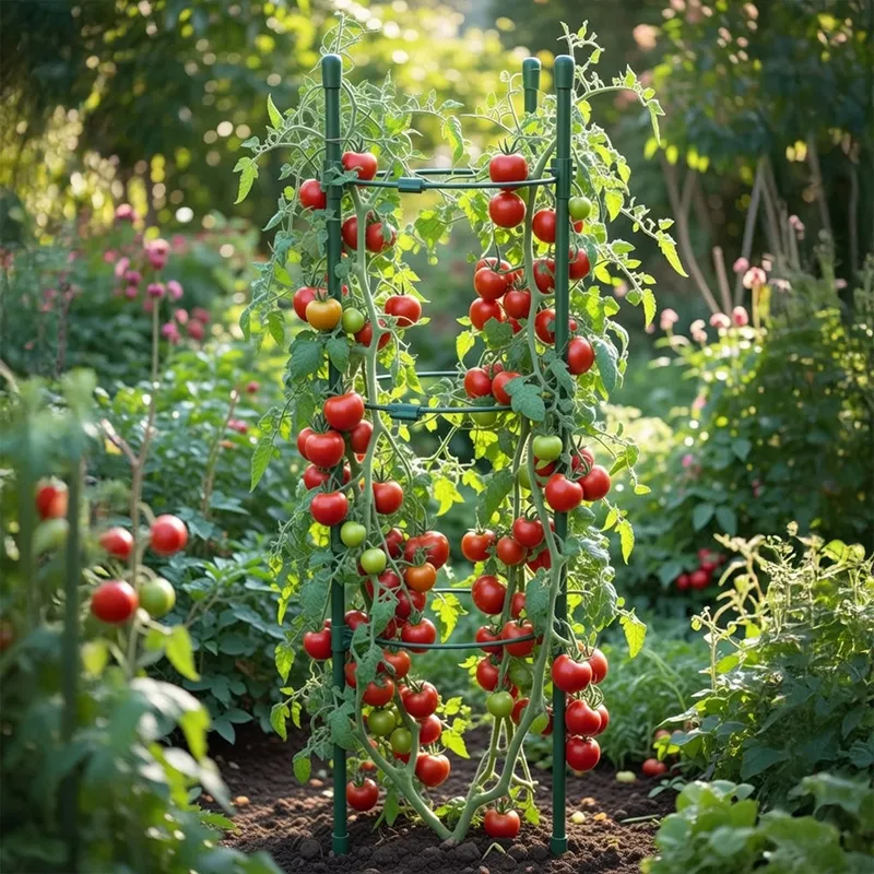 Suport Plante Ghiveci cu 3 Inele - 7MM/750MM