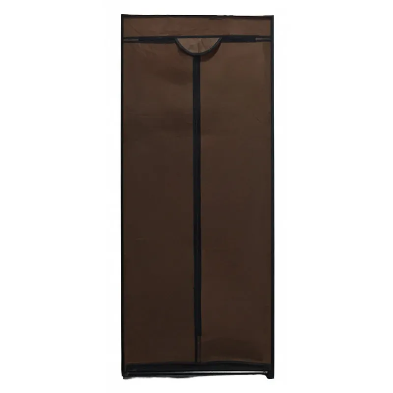 Dulap Haine Textil cu Fermoar - 60X45X150CM / Maro