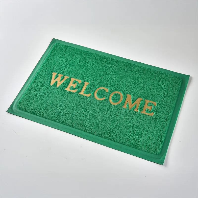 Covoras Intrare Tip-Lufa - 38X58CM / Welcome Verde
