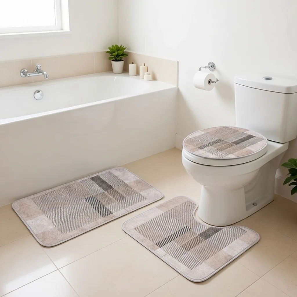 Covorase Baie Flanel - 40X60/40X50/40X45CM / Dungi