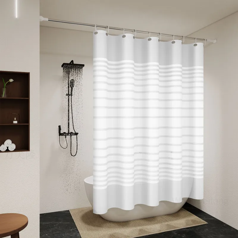 Perdea Dus 90G / 180X200CM - Model-Dungi-Albe