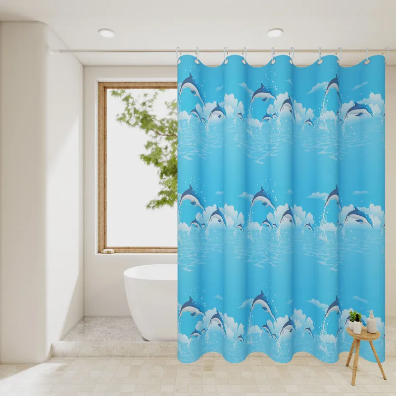 Perdea Dus 90G / 180X200CM - Model-Delfin