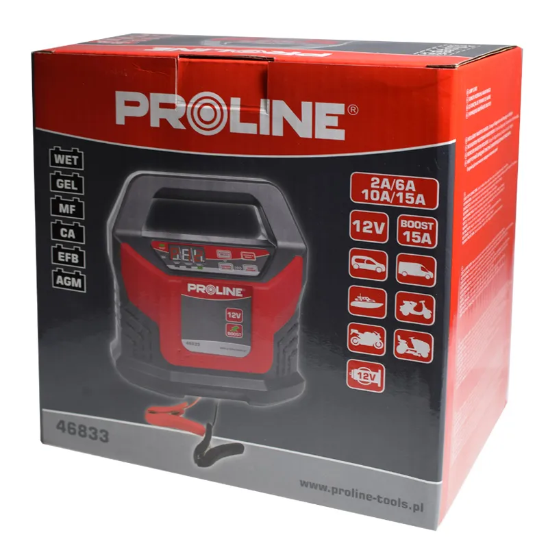 Redresor Incarcare cu Robot Pornire - 12V / 2-6-10-15A