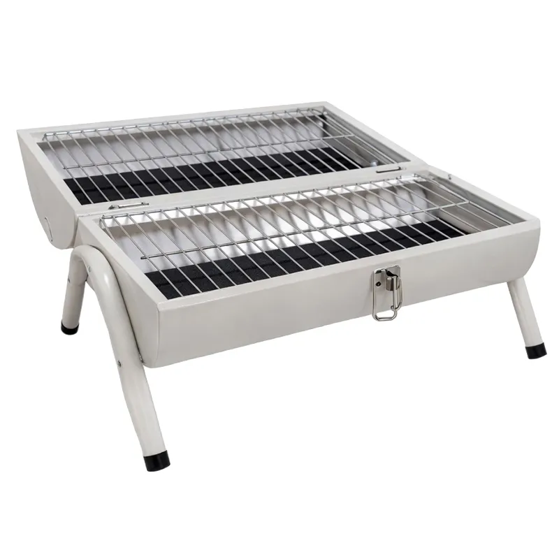 Grill Carbuni Portabil Dublu - 34X22CM / 34X22CM