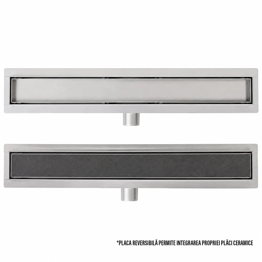 Rigola Liniara Reglabila 70X300MM / Inox 40/50MM