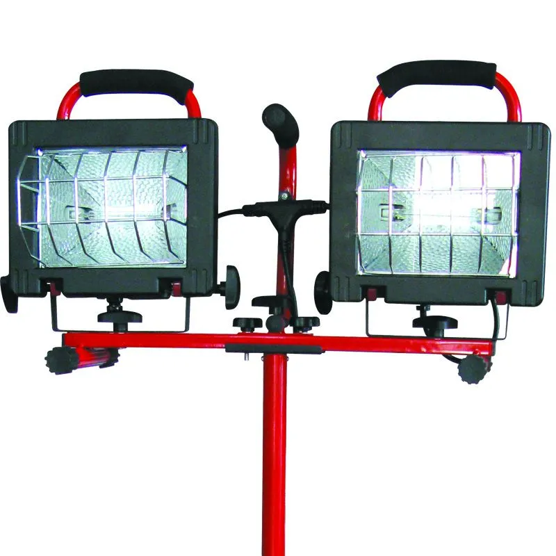 Lampa Halogen Portabila cu Stativ Complex 2X500W / 220V