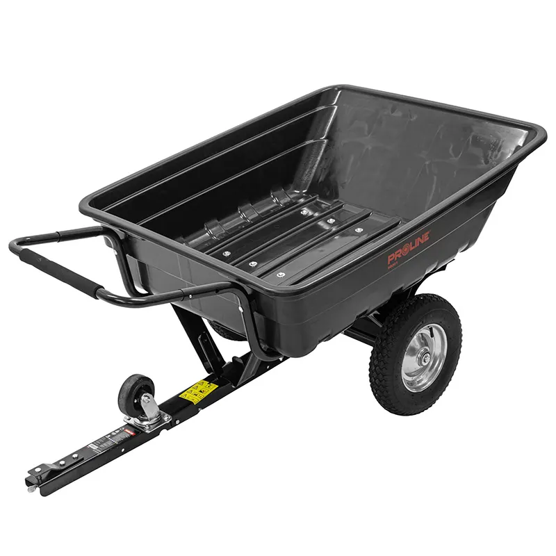 Remorca Basculanta Polipropilena cu Protap 285L / 300KG