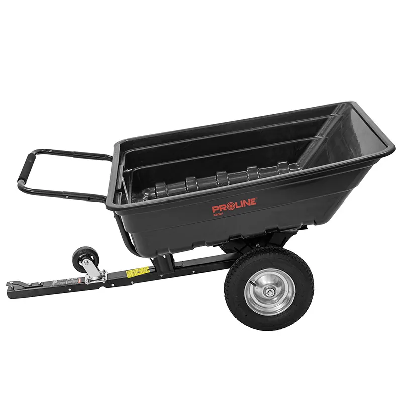 Remorca Basculanta Polipropilena cu Protap 285L / 300KG