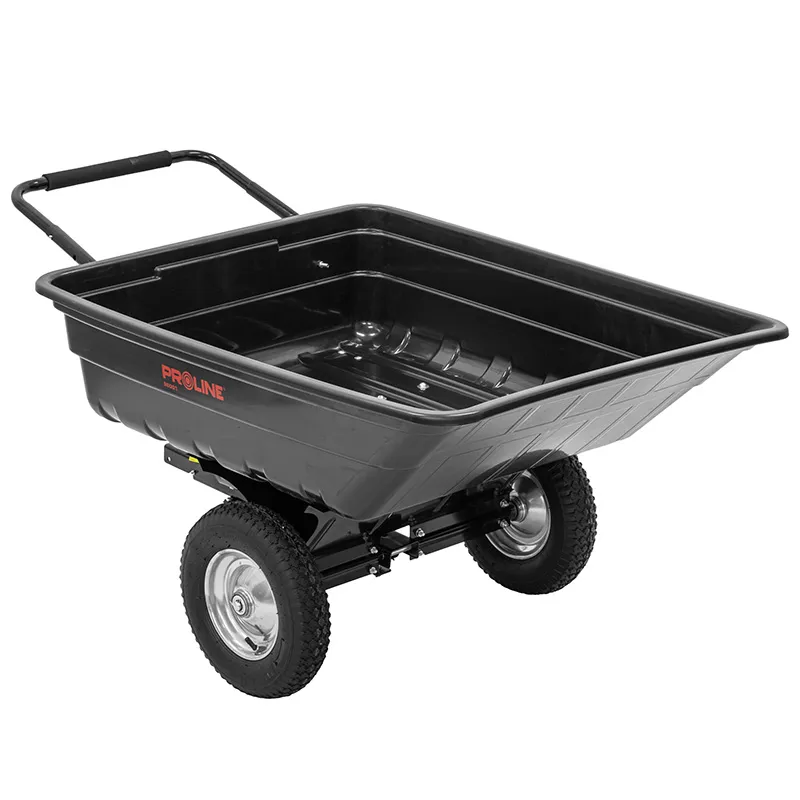 Remorca Basculanta Polipropilena cu Protap 285L / 300KG