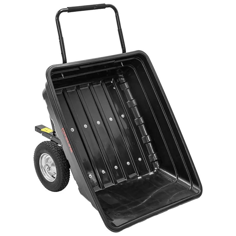 Remorca Basculanta Polipropilena cu Protap 285L / 300KG