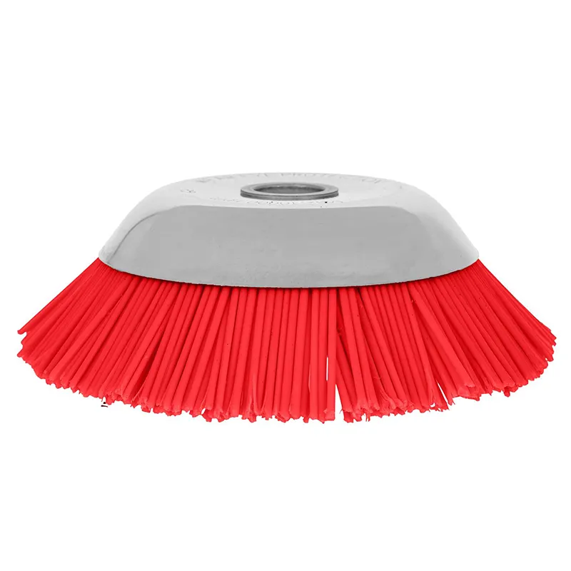 Perie Motocoasa Tip Cupa din Nailon cu Orificiu 200MM