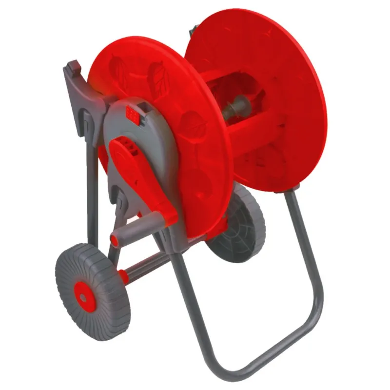 Derulator Furtun cu Carucior 1/2" / 45M - 3/4" / 25M