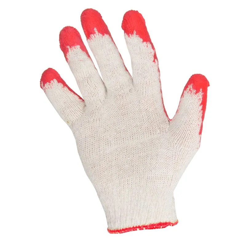 Manusa Latex cu Poliester-Bumbac Tip Subtire / Rosu - 9