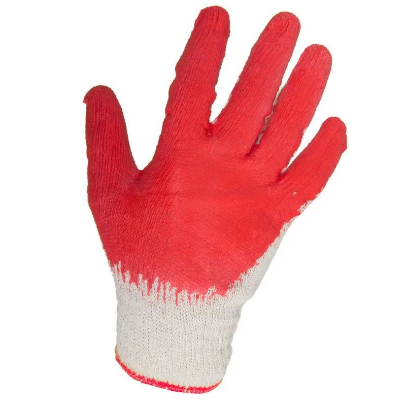 Manusa Latex cu Poliester-Bumbac Tip Subtire / Rosu - 9