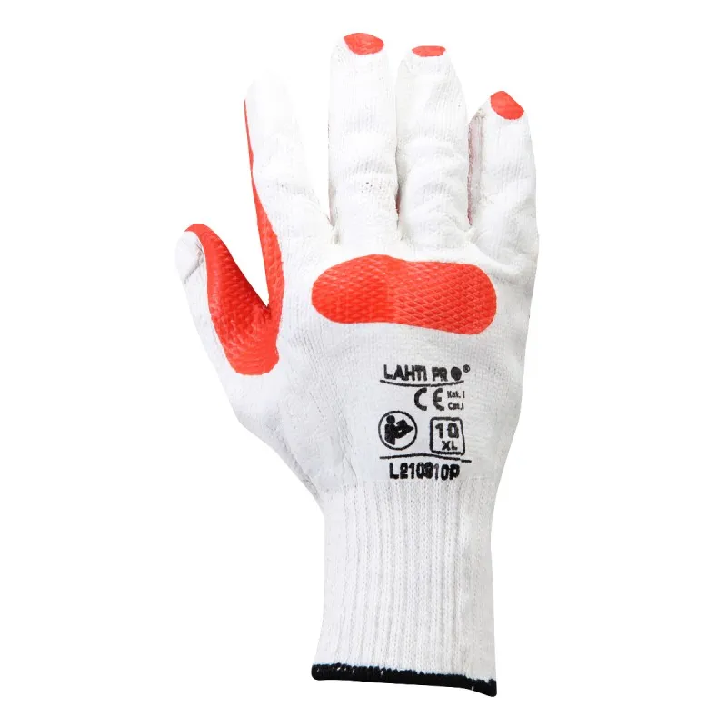 Manusa Latex cu Poliester-Bumbac Intarita Dorsal - 10