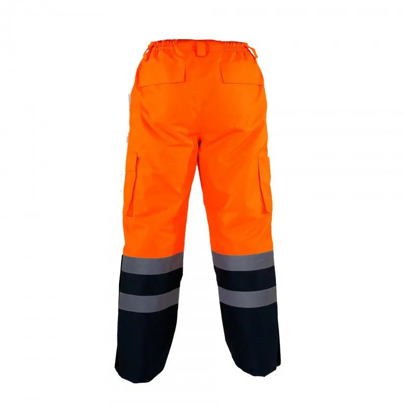 Pantalon Reflectorizant Captusit / Portocaliu - L