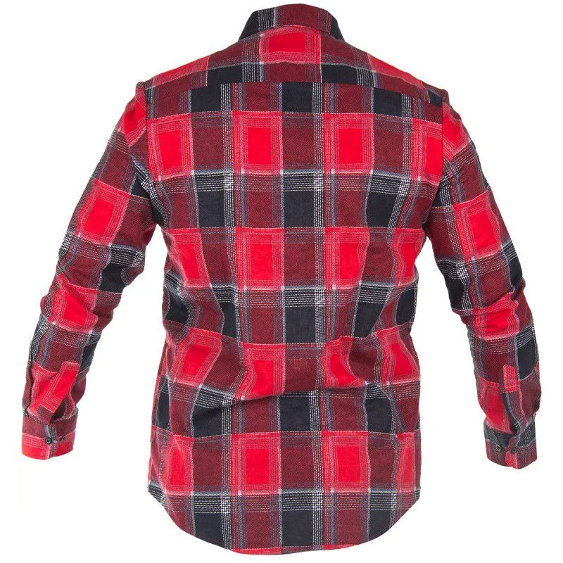 Camasa Flanel cu Carouri / Rosu - XL/H-182