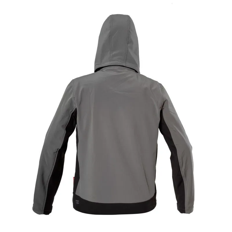 Jacheta Elastica cu Gluga / Gri - 2XL