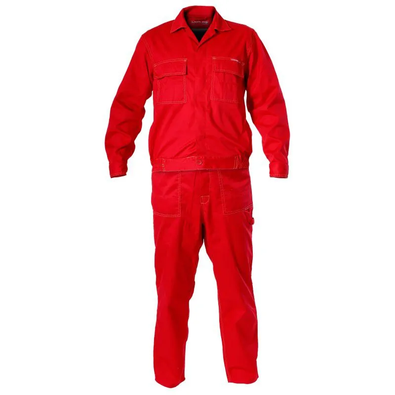 Costum Lucru Subtire / Rosu - S/H-164